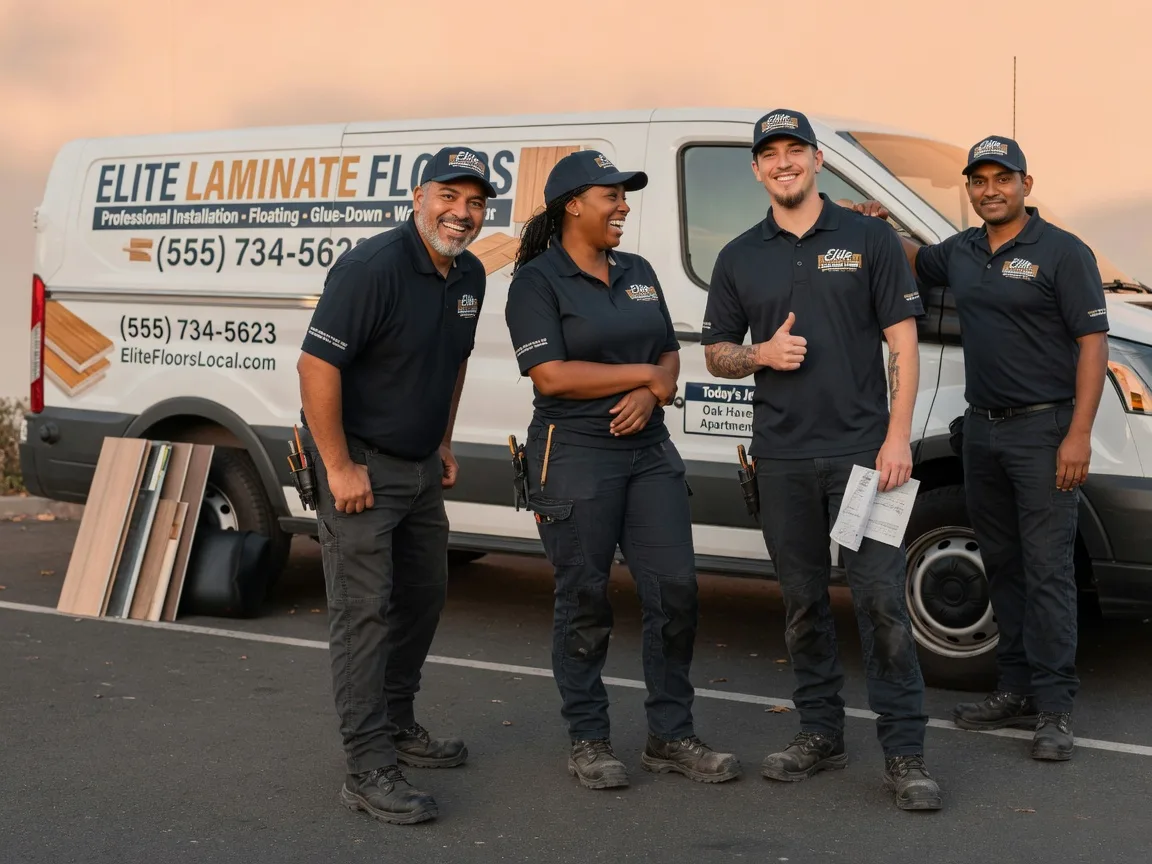 Laminate flooring installation company in Arkdale, WI